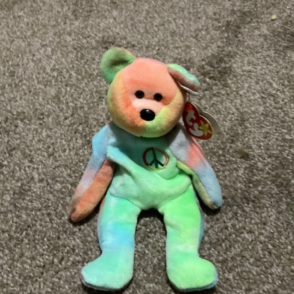 Ty Beanie Baby - Peace Bear